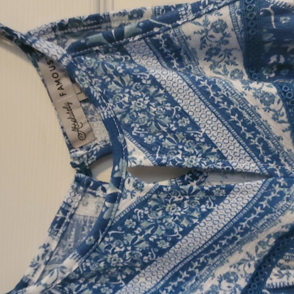 Absolutely Famous strappt tank top size L NWT - Picture 2 of 4